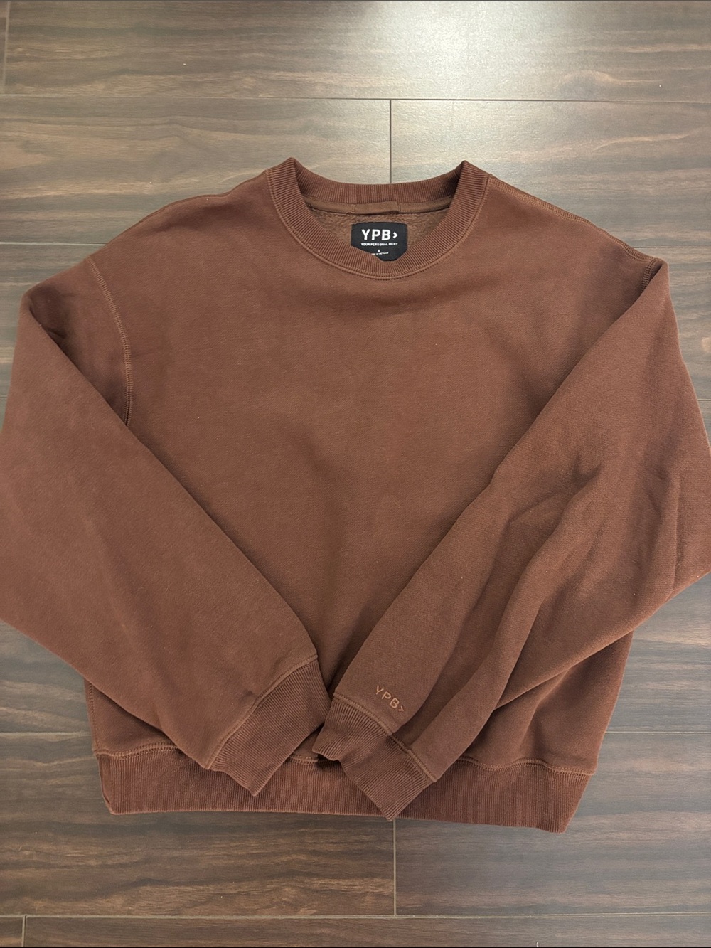 YPB Brown Crewneck Sweatshirt